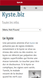 Mobile Screenshot of kyste.biz