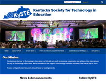 Tablet Screenshot of kyste.org